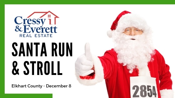 Elkhart County Santa Run and Stroll 2018